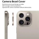 Metal Camera Protector for iPhone 16/15/14 Pro Max - AKM CASE｜iPhone Case & Accesories Worldwide
