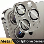 Metal Camera Protector for iPhone 16/15/14 Pro Max - AKM CASE｜iPhone Case & Accesories Worldwide