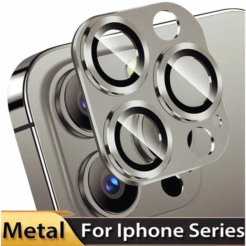 Metal Camera Protector for iPhone 16/15/14 Pro Max - AKM CASE｜iPhone Case & Accesories Worldwide
