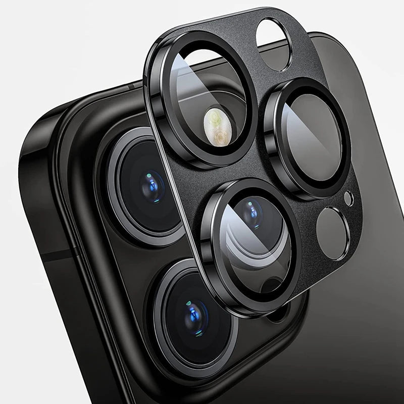 Metal Camera Protector for iPhone 16/15/14 Pro Max - AKM CASE｜iPhone Case & Accesories Worldwide