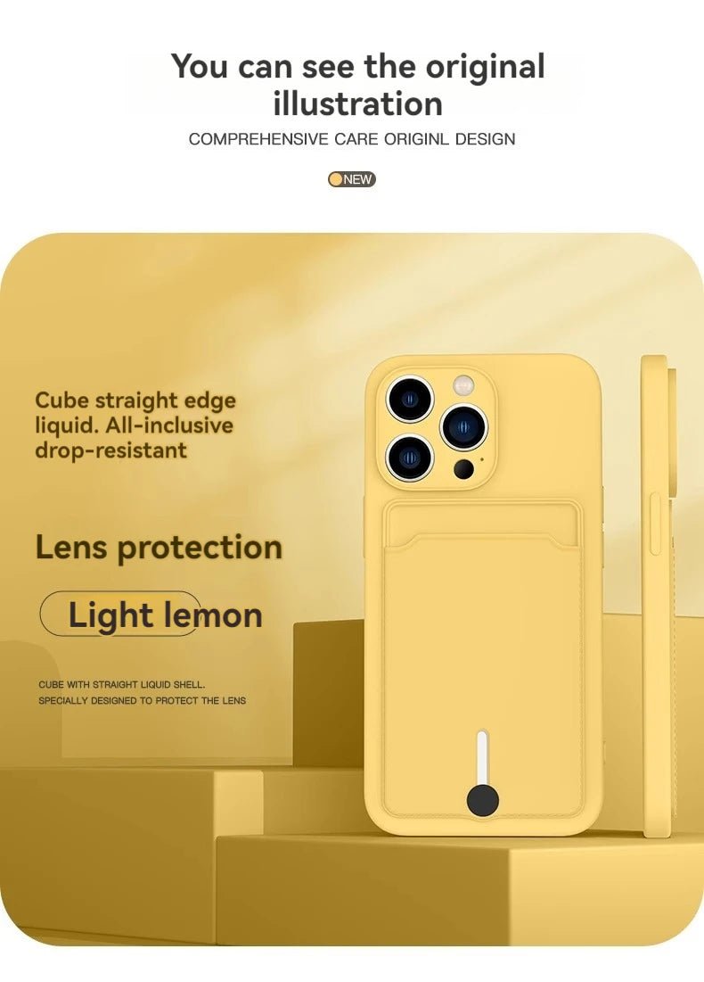 Mobile Phone Case with Card Slot for iPhone 11–16 Series - AKM CASE｜iPhone Case & Accesories Worldwide