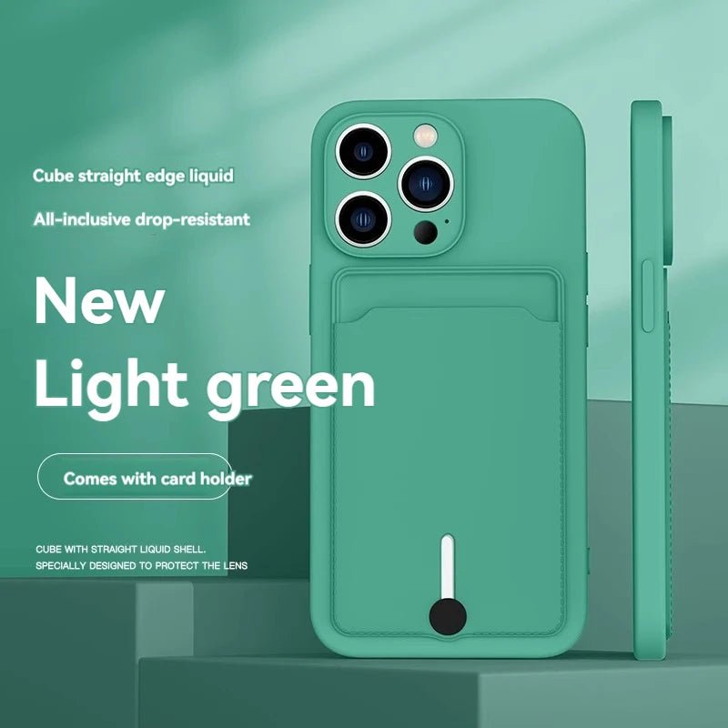 Mobile Phone Case with Card Slot for iPhone 11–16 Series - AKM CASE｜iPhone Case & Accesories Worldwide