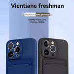 Mobile Phone Case with Card Slot for iPhone 11–16 Series - AKM CASE｜iPhone Case & Accesories Worldwide