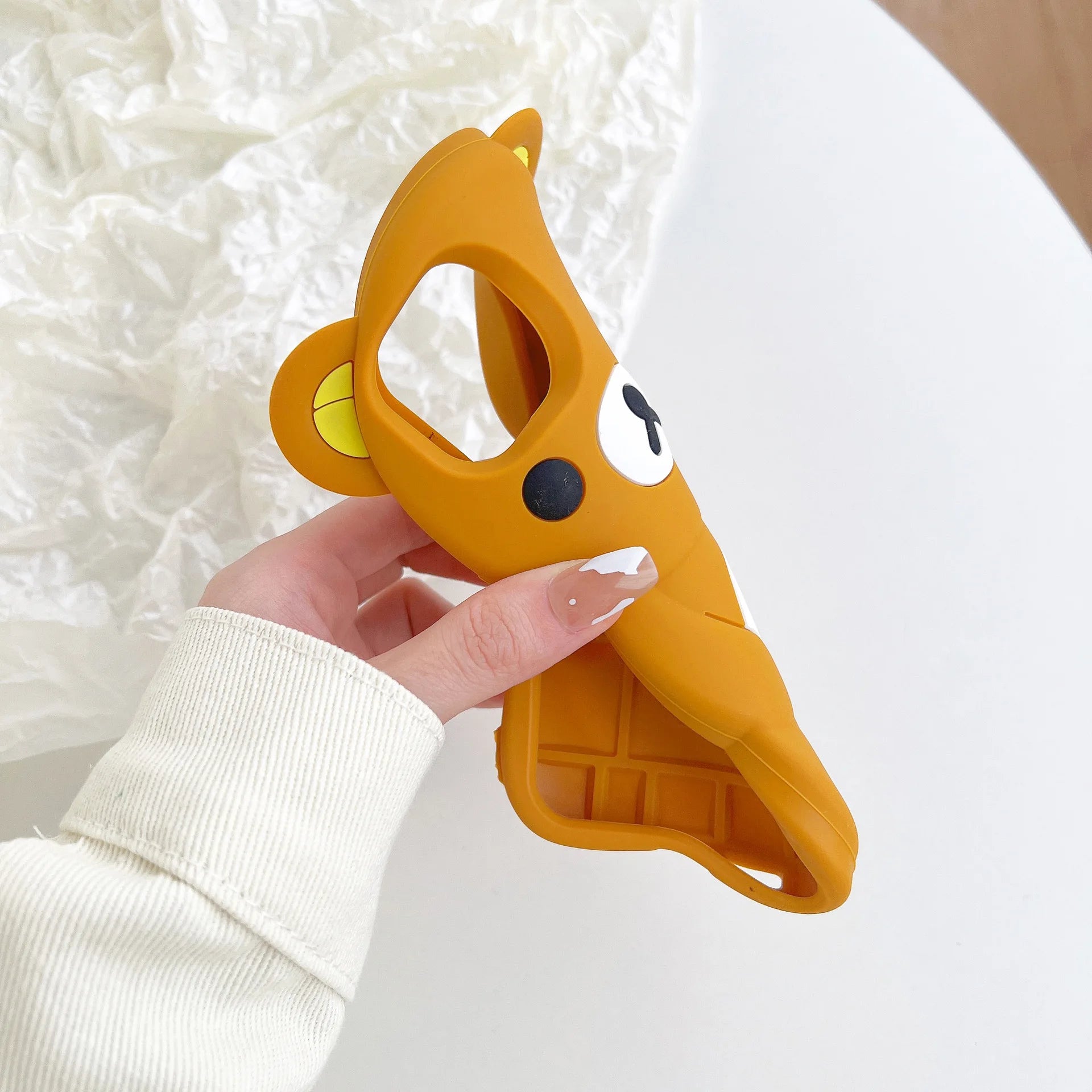 Rilakkuma Bear Silicone Soft Cover Case For iPhone - AKM CASE｜iPhone Case & Accesories Worldwide