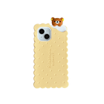 Sandwich Biscuit Tide Bear Soft Silicone Phone Case Shockproof Soft Cover - AKM CASE｜iPhone Case & Accesories Worldwide