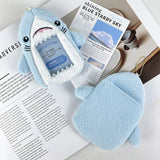 Shark plush card sleeve photo storage star small card decoration creative doll identity card collection packaging couple gifts - AKM CASE｜iPhone Case & Accesories Worldwide