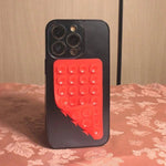 Silicone Suction Cup Phone Case Mount - Double - Sided Hands - Free Strong Holder for Car Mirror Kitchen Bathroom - AKM CASE｜iPhone Case & Accesories Worldwide