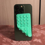 Silicone Suction Cup Phone Case Mount - Double - Sided Hands - Free Strong Holder for Car Mirror Kitchen Bathroom - AKM CASE｜iPhone Case & Accesories Worldwide