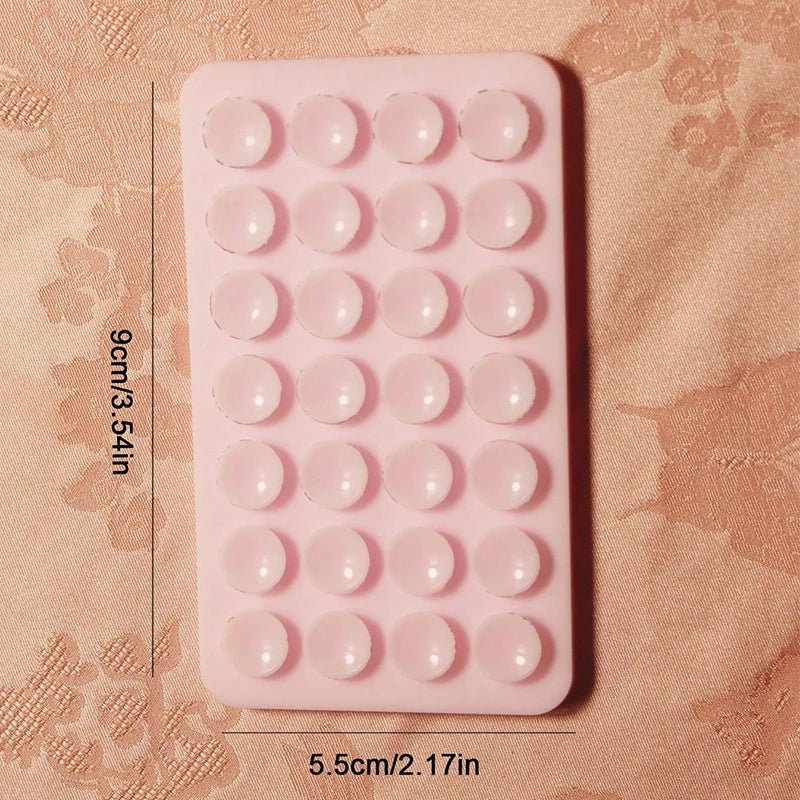 Silicone Suction Cup Phone Case Mount - Double - Sided Hands - Free Strong Holder for Car Mirror Kitchen Bathroom - AKM CASE｜iPhone Case & Accesories Worldwide