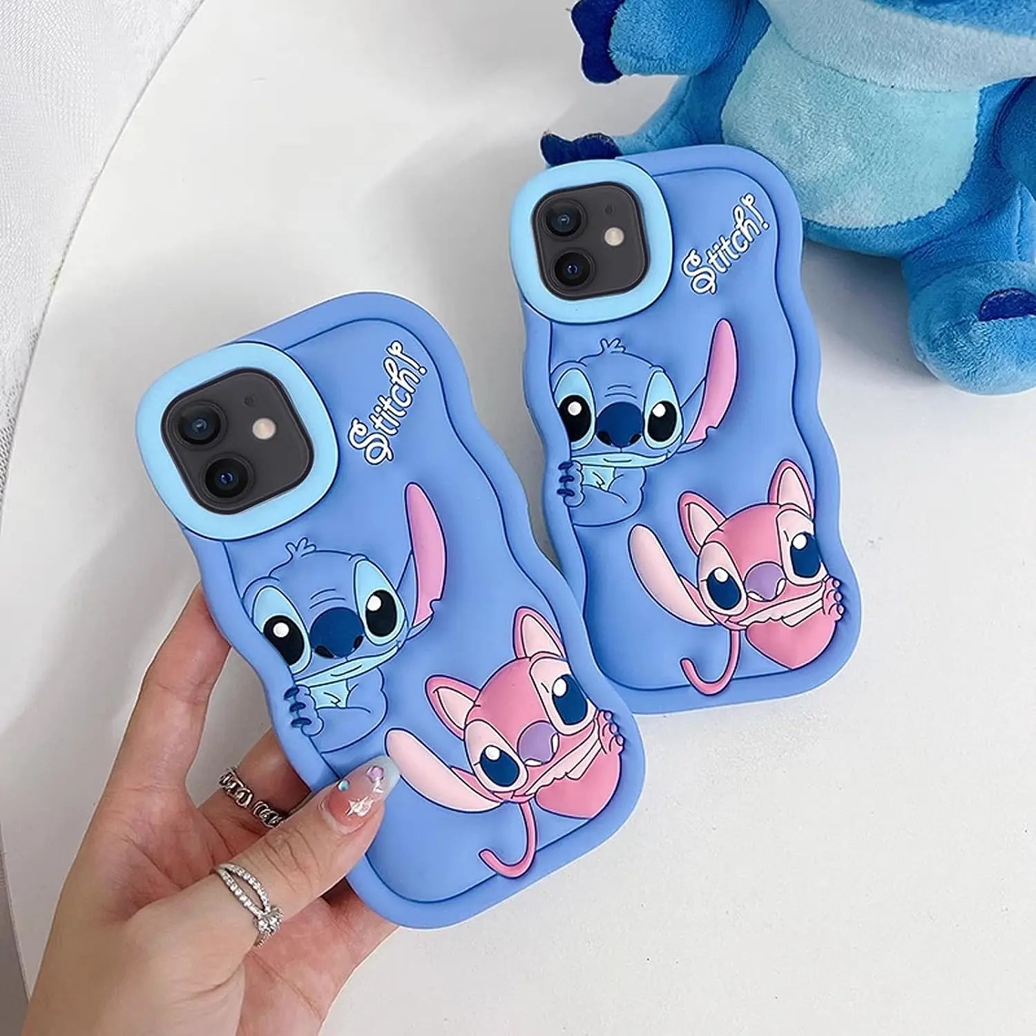 Silicone Wave Stitch Soft Cover Case - AKM CASE｜iPhone Case & Accesories Worldwide