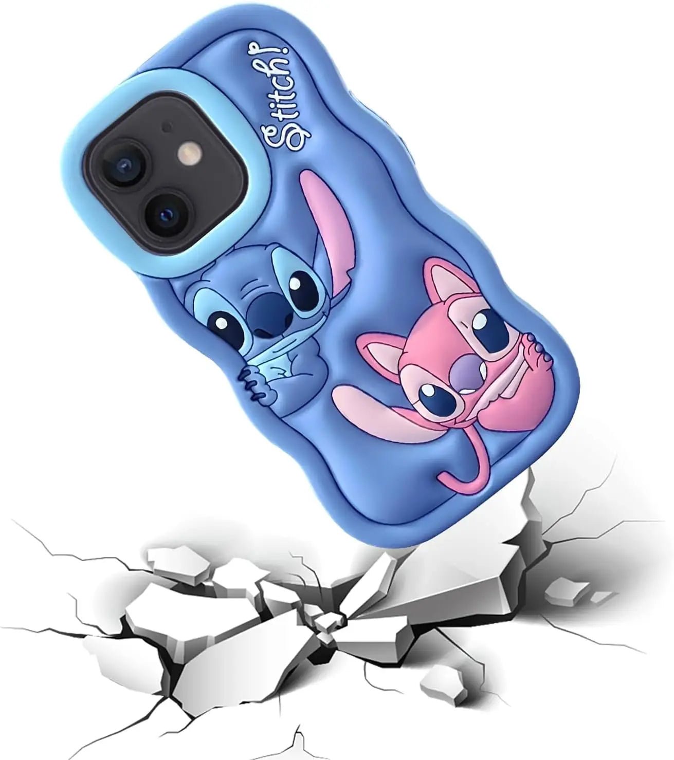 Silicone Wave Stitch Soft Cover Case - AKM CASE｜iPhone Case & Accesories Worldwide