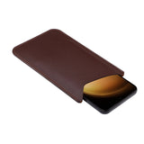 Simple Sleeve Premium Leather Pouch For iPhone Cover - AKM CASE｜iPhone Case & Accesories Worldwide