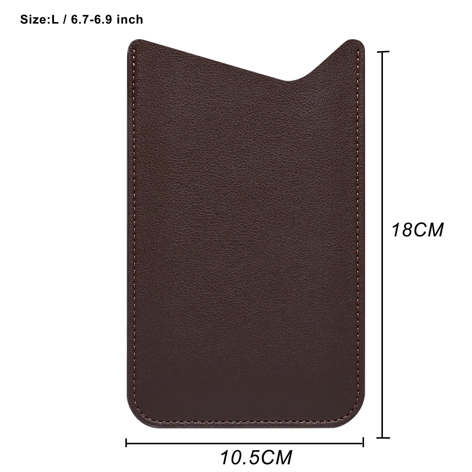Simple Sleeve Premium Leather Pouch For iPhone Cover - AKM CASE｜iPhone Case & Accesories Worldwide