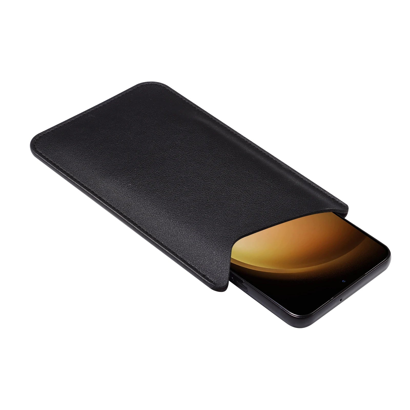 Simple Sleeve Premium Leather Pouch For iPhone Cover - AKM CASE｜iPhone Case & Accesories Worldwide
