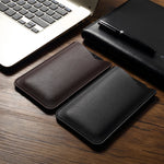 Simple Sleeve Premium Leather Pouch For iPhone Cover - AKM CASE｜iPhone Case & Accesories Worldwide