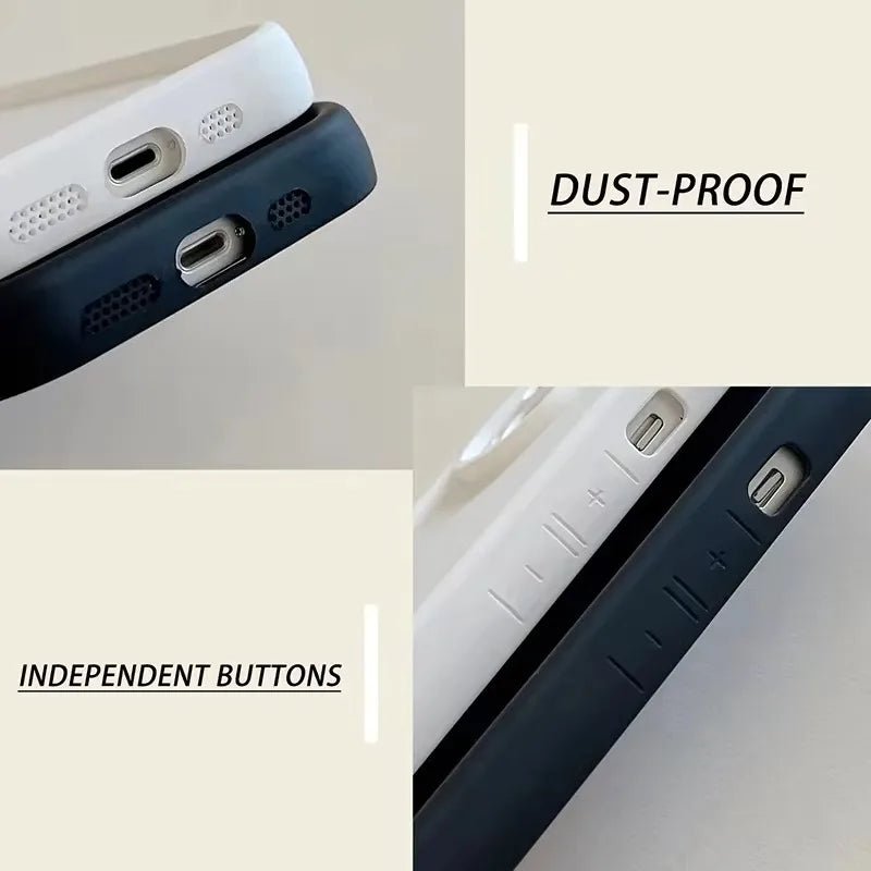 Soft Silicone Cool Capybara Phone Case for iPhone 7 - 16, X, XR, XS, SE 2020 - MINISO - AKM CASE｜iPhone Case & Accesories Worldwide