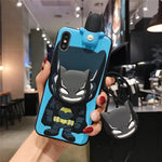 Spiderman Iron Man Captain America Phone Case With Holder Strap Rope - AKM CASE｜iPhone Case & Accesories Worldwide