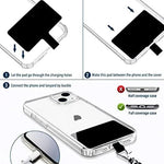 Universal Cell Phone Lanyard with Adjustable Nylon Neck Strap - AKM CASE｜iPhone Case & Accesories Worldwide