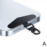 Upgrated 360 Rotatable Steel Phone Tether Tab Metal Patch Gasket Cellphone Lanyard Safety Connecter Piece New - AKM CASE｜iPhone Case & Accesories Worldwide