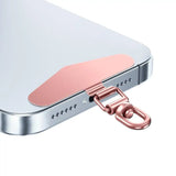 Upgrated 360 Rotatable Steel Phone Tether Tab Metal Patch Gasket Cellphone Lanyard Safety Connecter Piece New - AKM CASE｜iPhone Case & Accesories Worldwide