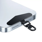 Upgrated 360 Rotatable Steel Phone Tether Tab Metal Patch Gasket Cellphone Lanyard Safety Connecter Piece New - AKM CASE｜iPhone Case & Accesories Worldwide