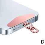 Upgrated 360 Rotatable Steel Phone Tether Tab Metal Patch Gasket Cellphone Lanyard Safety Connecter Piece New - AKM CASE｜iPhone Case & Accesories Worldwide