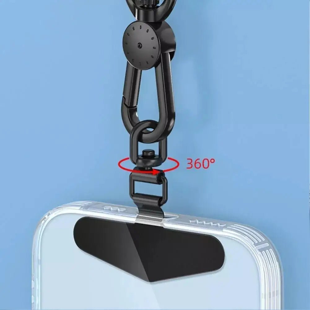 Upgrated 360 Rotatable Steel Phone Tether Tab Metal Patch Gasket Cellphone Lanyard Safety Connecter Piece New - AKM CASE｜iPhone Case & Accesories Worldwide