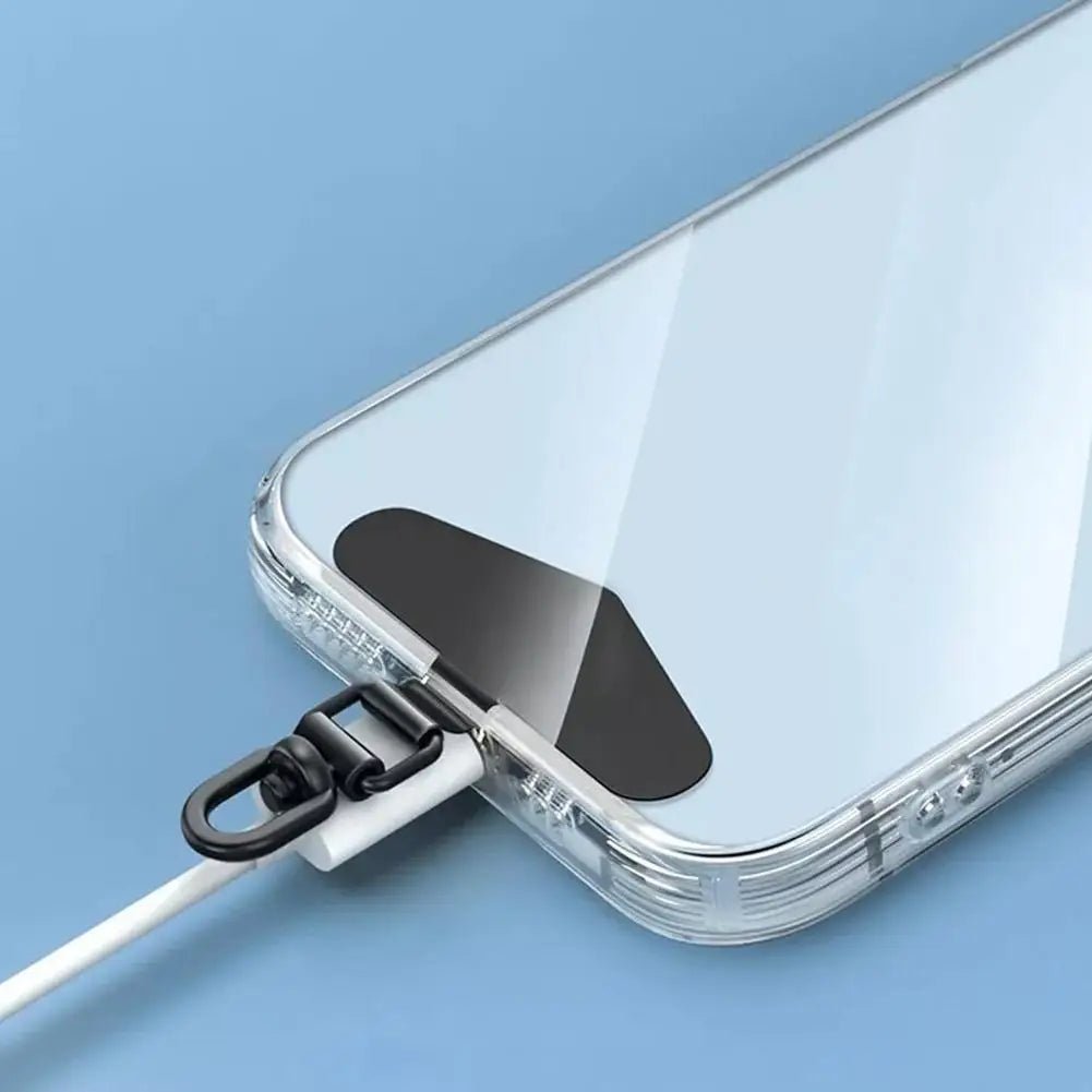 Upgrated 360 Rotatable Steel Phone Tether Tab Metal Patch Gasket Cellphone Lanyard Safety Connecter Piece New - AKM CASE｜iPhone Case & Accesories Worldwide