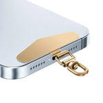 Upgrated 360 Rotatable Steel Phone Tether Tab Metal Patch Gasket Cellphone Lanyard Safety Connecter Piece New - AKM CASE｜iPhone Case & Accesories Worldwide