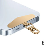 Upgrated 360 Rotatable Steel Phone Tether Tab Metal Patch Gasket Cellphone Lanyard Safety Connecter Piece New - AKM CASE｜iPhone Case & Accesories Worldwide