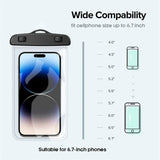 Waterproof Phone Case swimming water proof bag universal underwater phone protector pouch PV cover for iPhone - AKM CASE｜iPhone Case & Accesories Worldwide