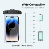 Waterproof Phone Case swimming water proof bag universal underwater phone protector pouch PV cover for iPhone - AKM CASE｜iPhone Case & Accesories Worldwide
