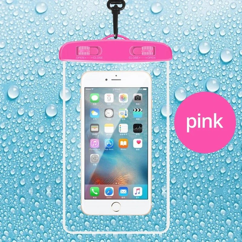 Waterproof Phone Case swimming water proof bag universal underwater phone protector pouch PV cover for iPhone - AKM CASE｜iPhone Case & Accesories Worldwide