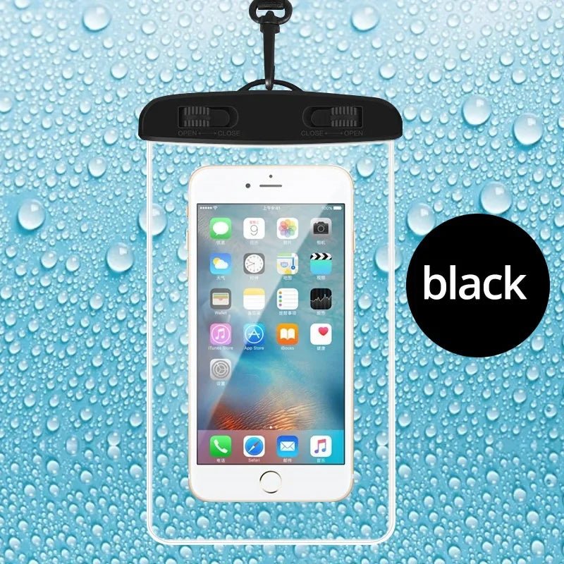 Waterproof Phone Case swimming water proof bag universal underwater phone protector pouch PV cover for iPhone - AKM CASE｜iPhone Case & Accesories Worldwide